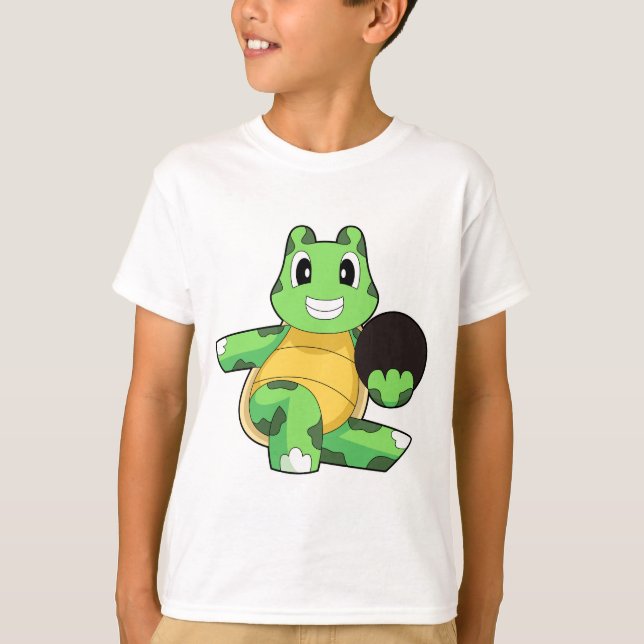 Camiseta Balón de bolos de tortuga (Anverso)