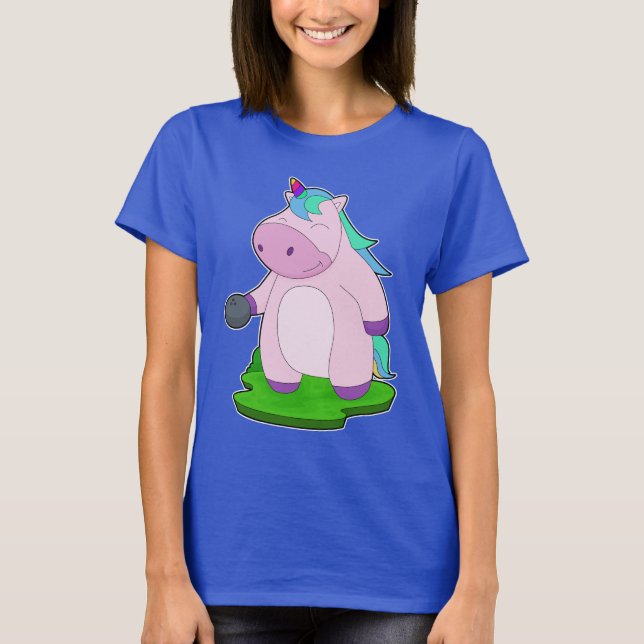 Camiseta Balón de bolos de Unicorn (Anverso)
