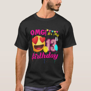 Camiseta Balón de cumpleaños 13 años