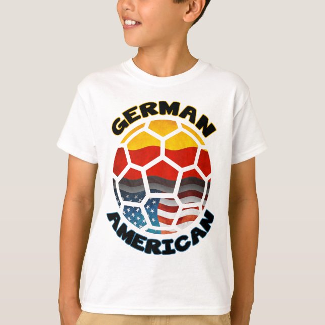 Camiseta Balón de fútbol americano alemán (Anverso)