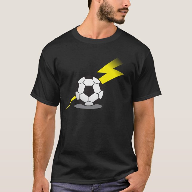 Camiseta Balón de fútbol con el rayo (Anverso)
