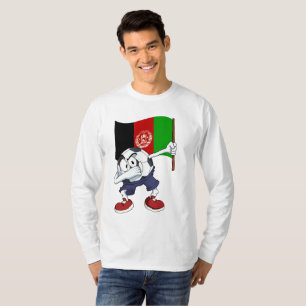 Camiseta Balón de fútbol de Afganistán haciendo dab