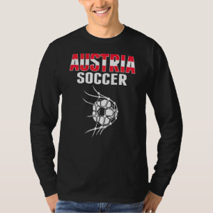 Camiseta Balón de fútbol de Austria en la red  simpatizante