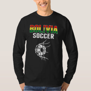 Camiseta Balón de fútbol de Bolivia en la red  partidarios 