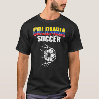 Camiseta Balón De Fútbol De Colombia En La Red   Aficionado