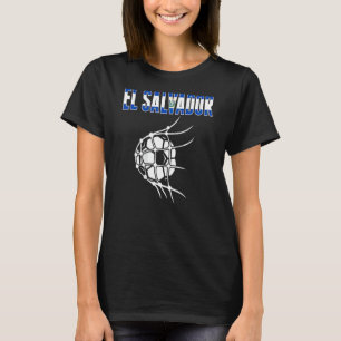 Camiseta Balón de fútbol de El Salvador en la red de apoyo 