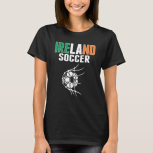 Camiseta Balón De Fútbol De Irlanda En Net Goal Irish Footb