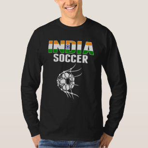 Camiseta Balón de fútbol de la India en la red Meta Sup de