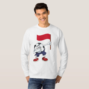 Camiseta Balón de fútbol de Mónaco haciendo dab