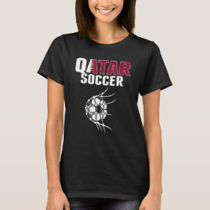 Camiseta Balón de fútbol de Qatar en la red Gol  Aficionado