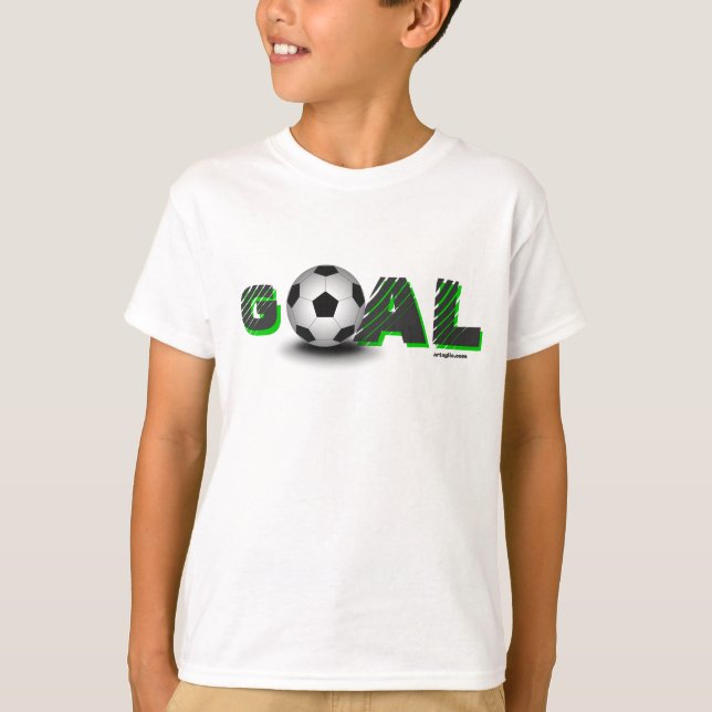 Camiseta Balón de fútbol, fútbol (Anverso)