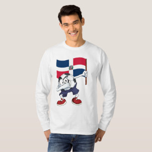 Camiseta Balón de fútbol haciendo dabbing de República Domi