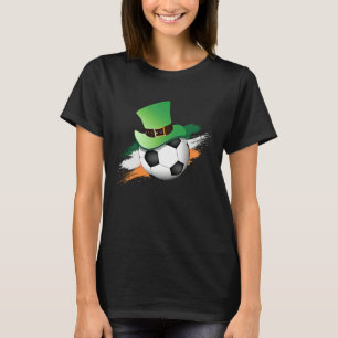Camiseta Balón de fútbol Lucky del día de San Patricio