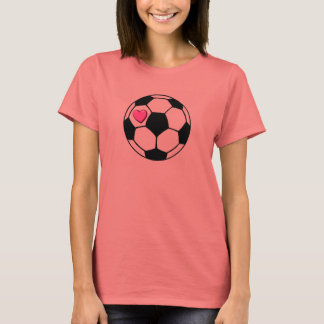 Camiseta Balón De Fútbol (Pnk Hrt)