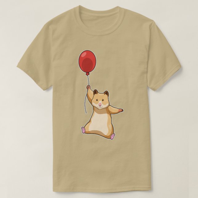 Camiseta Balón de Hamster (Diseño del anverso)