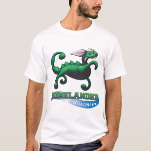 Camiseta Balón de playa Hodag Rhinelander Wisconsin
