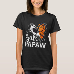 Camiseta Balón Papaw Fútbol Baloncesto Corazón 