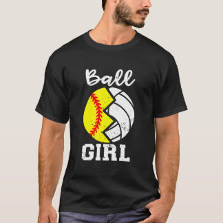 Camiseta Balón Softbol Voleibol