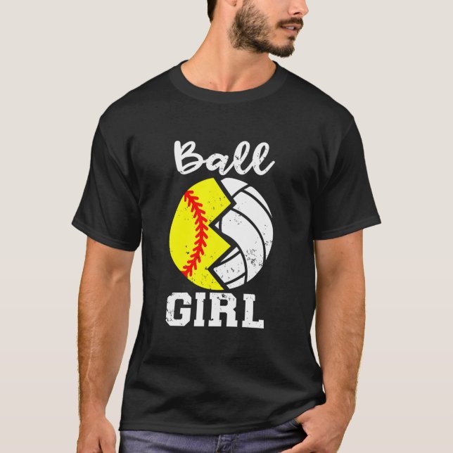 Camiseta Balón Softbol Voleibol (Anverso)