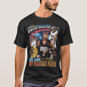 Camiseta Baloncestista Allen Iverson Vintage
