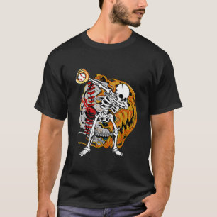 Camiseta Baloncestista Béisbol Jugador Halloween Calabaza S