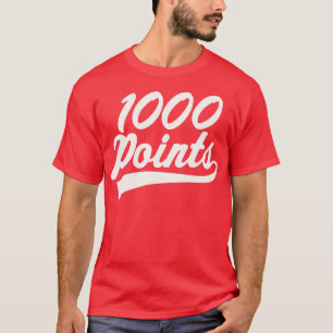 Camiseta Baloncestista de 1000 Puntos Scorer High School