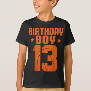 Camiseta Baloncestista de 13 años 13 cumpleaños