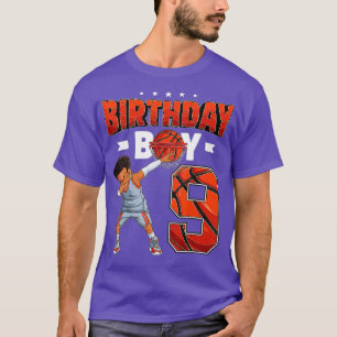 Camiseta Baloncestista de baloncesto de 9 años Noveno Nacim