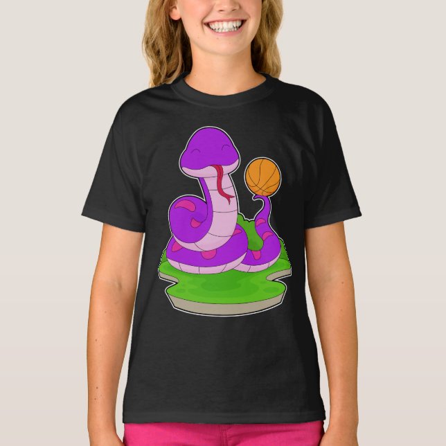 Camiseta Baloncestista de Snack Basketball (Anverso)