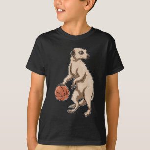 Camiseta Baloncestista del Meerkat