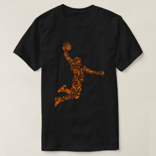 Camiseta Baloncestista deportivo Vintage
