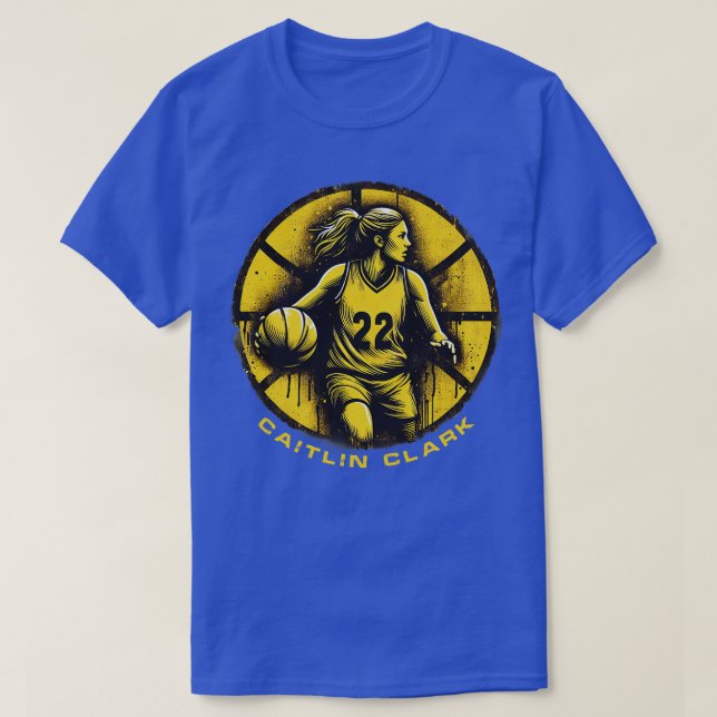 Camiseta Baloncestista femenino Caitlin 22 (Diseño del anverso)