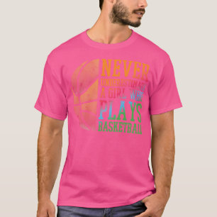 Camiseta Baloncestista Retro Baloncesto Regalo Chica Mujere