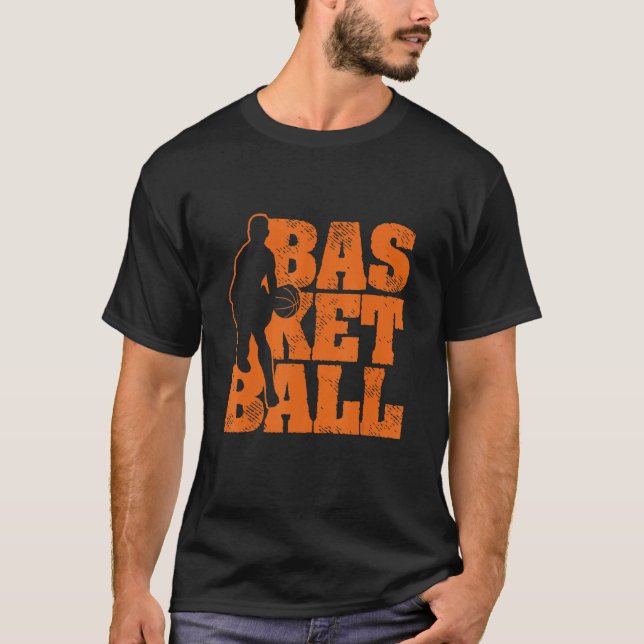 Camiseta Baloncestista Silhouette (Anverso)