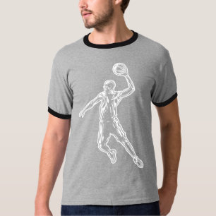 Camiseta Baloncestista Slam Dunk Light Design