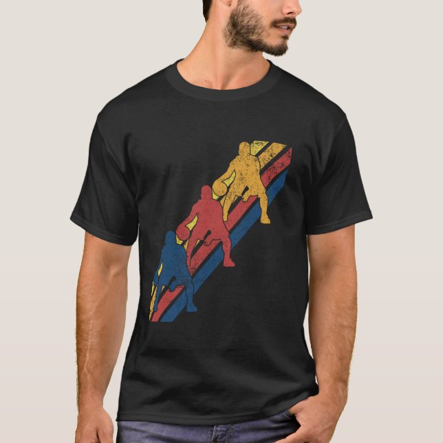 Camiseta Baloncestistas (Anverso)