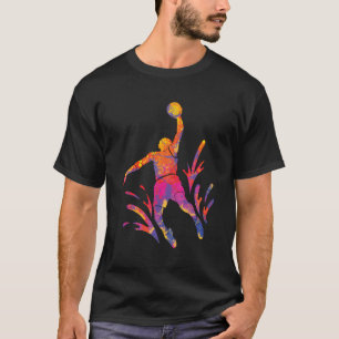 Camiseta Baloncestistas Art Guay Colorful Resumen Baske