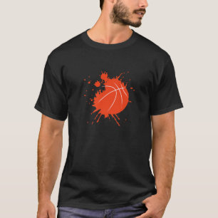 Camiseta Baloncestistas Baloncestistas Ball Paint Design Sp