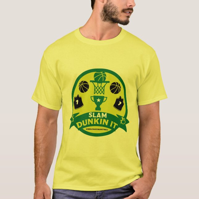 Camiseta Baloncestistas de las sillas de ruedas de Australi (Anverso)
