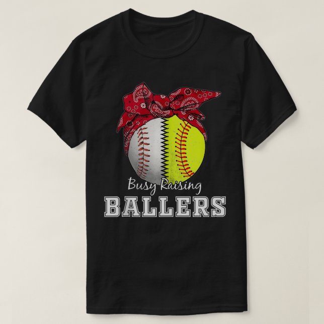 Camiseta Baloncestistas de los partidos de béisbol de los b (Diseño del anverso)