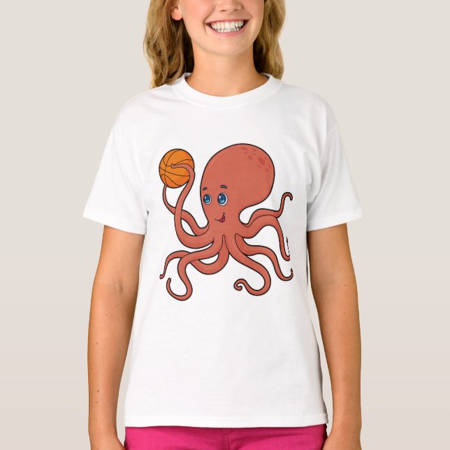 Camiseta Baloncestistas del Octopus (Anverso)