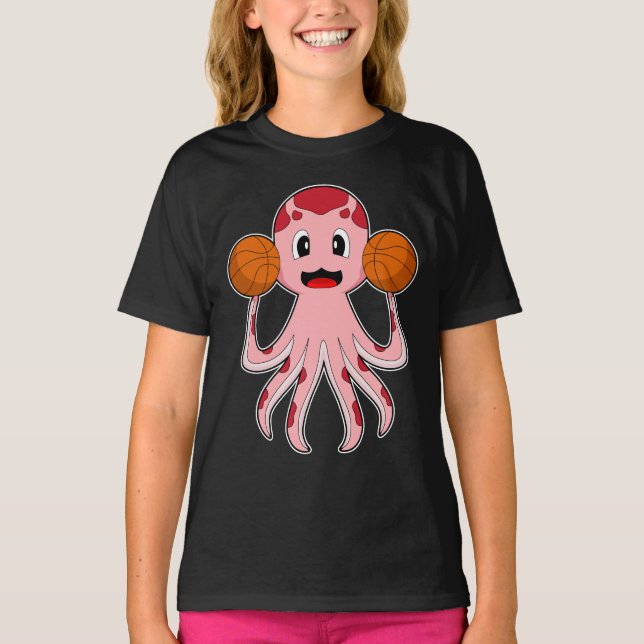 Camiseta Baloncestistas del Octopus (Anverso)