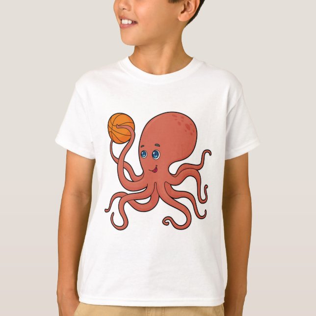 Camiseta Baloncestistas del Octopus (Anverso)