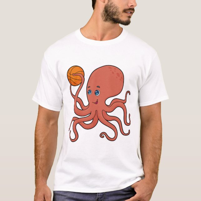 Camiseta Baloncestistas del Octopus (Anverso)