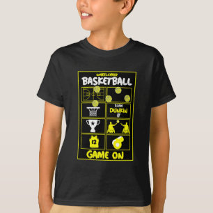 Camiseta Baloncestistas en silla de ruedas