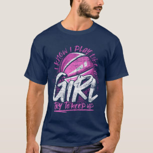 Camiseta Baloncestistas Mujeres Deportivas Chicas divertido