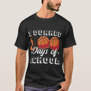 Camiseta Baloncesto 100º Día De La Escuela Feliz 100 Días D