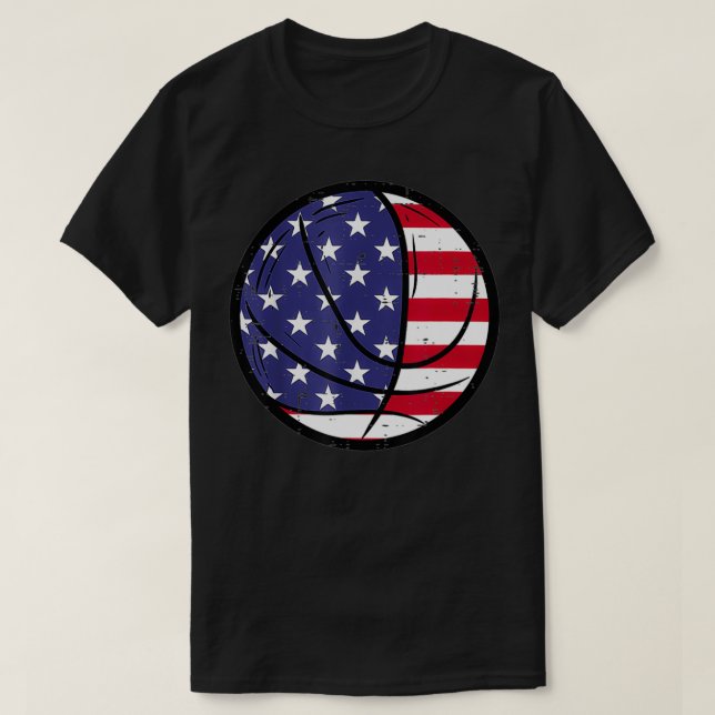 Camiseta Baloncesto 4 de julio Hombres Patrióticos Deportiv (Diseño del anverso)
