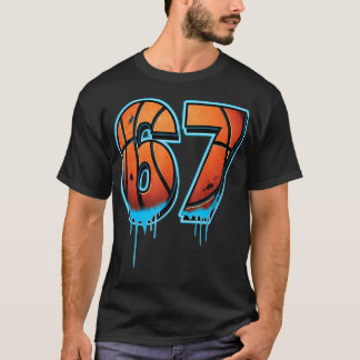 Camiseta Baloncesto 67 Seis Siete Divertido 6 7 Gen Alpha M
