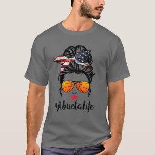 Camiseta Baloncesto Abuela Vida desordenada prohibición de